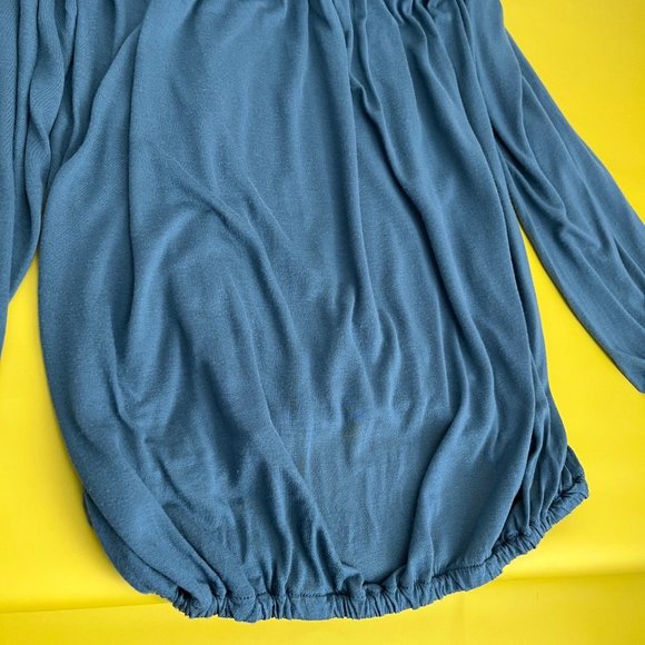 Moda International for Victoria's Secret Bra Top with Balloon Sleeves, Green, XS - Picture 6 of 8